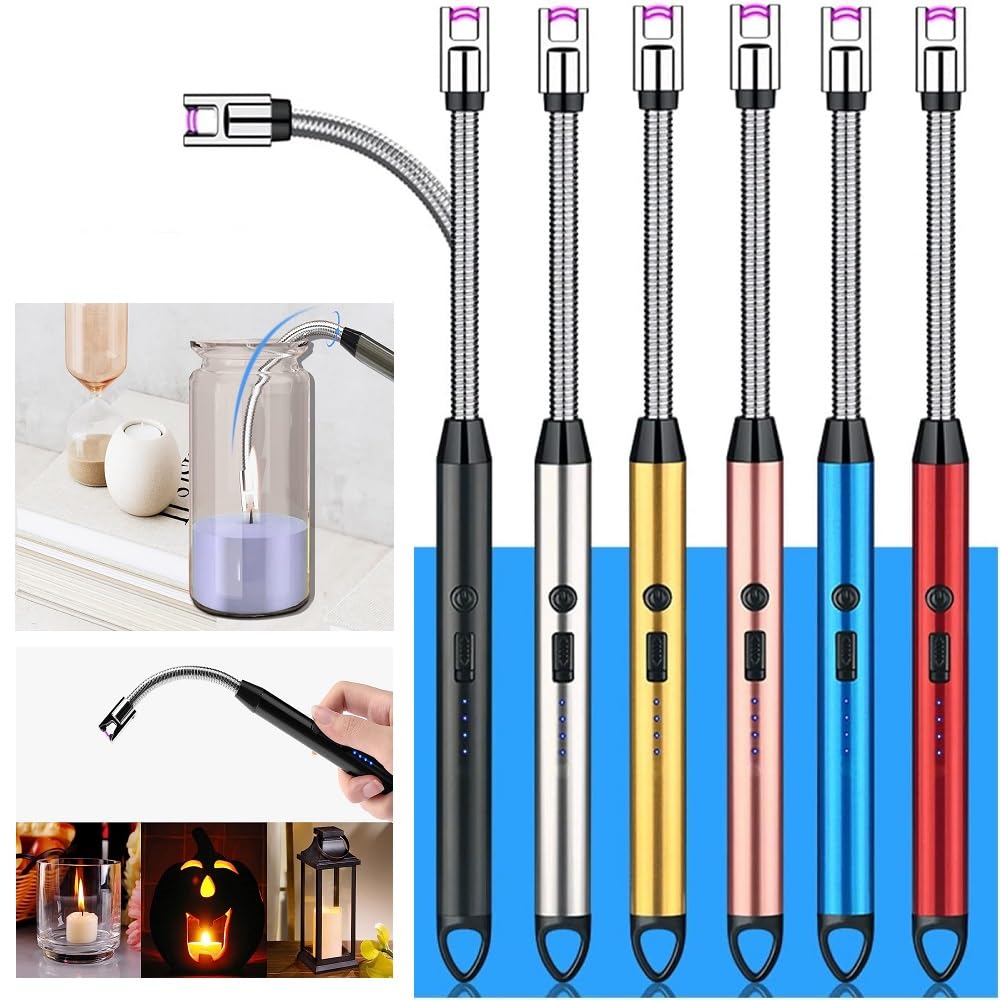 Rechargeable Electric USB Lighter For Stove With Long And Flexible Neck
