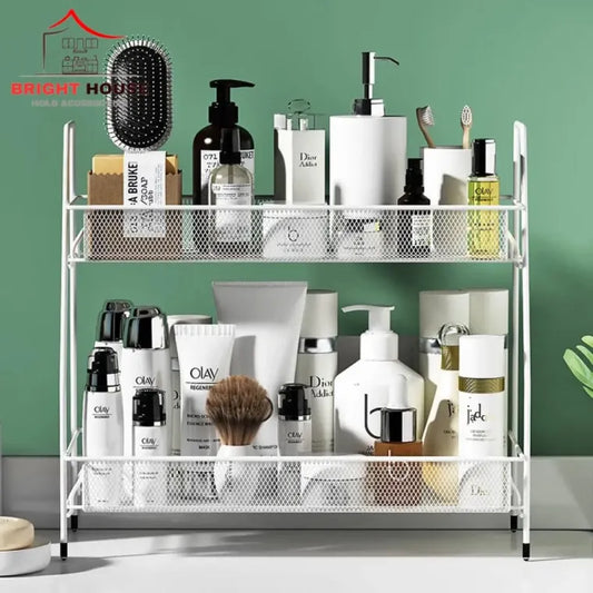 2-Tier Spice Rack Countertop Organizer for Kitchen