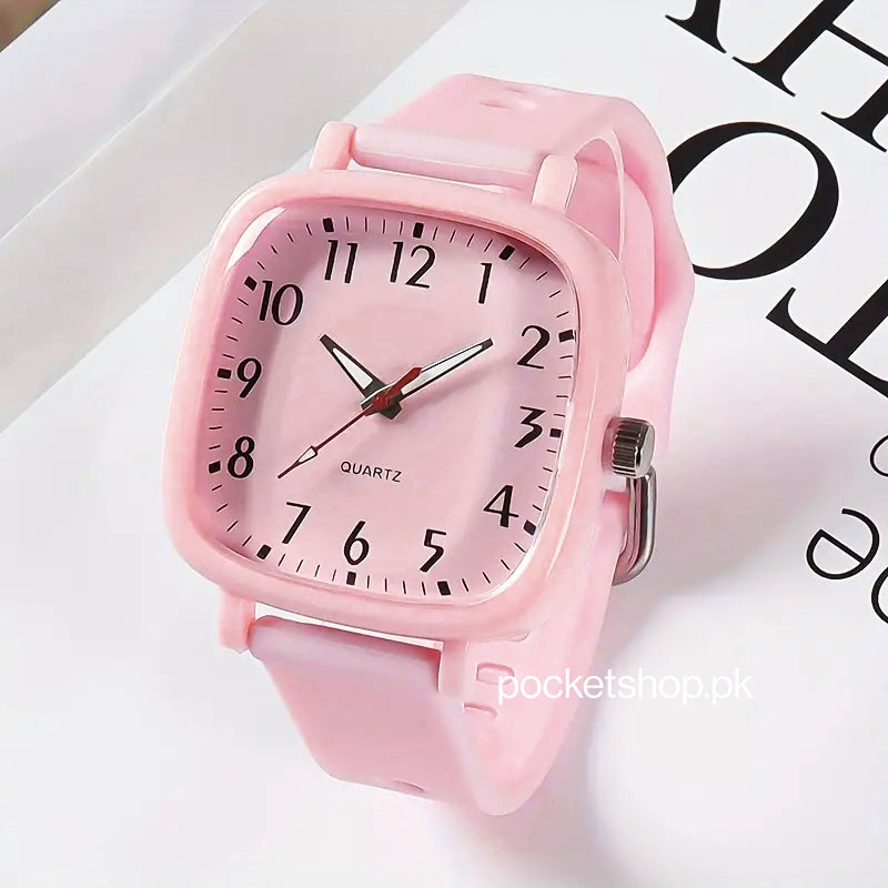 Stylish Silicon Strap Led Digital Watch For Kids Girls & Boys
