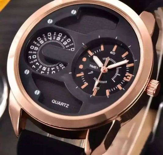 Stylish Rubber Strap Watch For Boys and Men