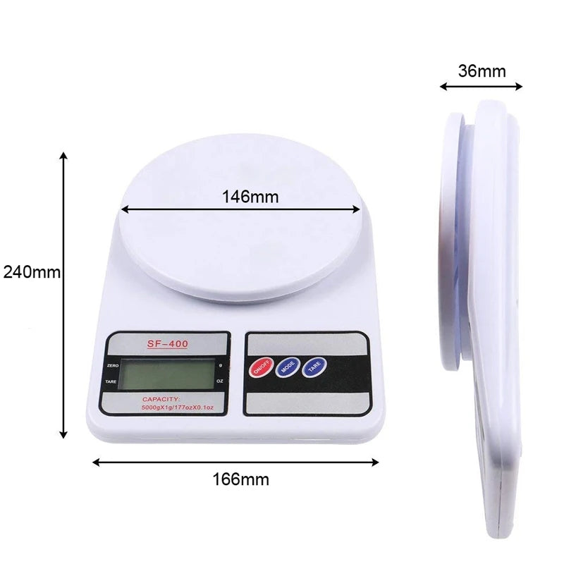 10kg Electronic Digital Kitchen Scale Ideal For Mother