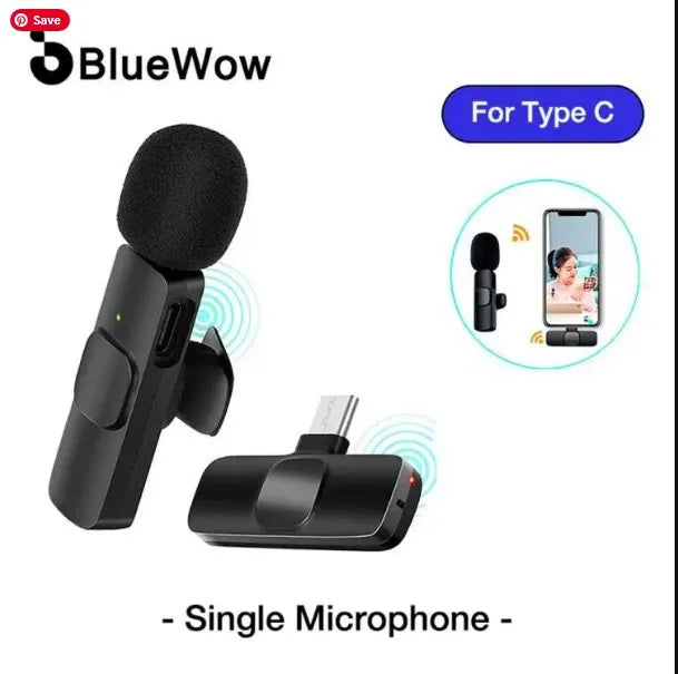 K8 Wireless Microphone Universal Plug, Its For Mobile Phones