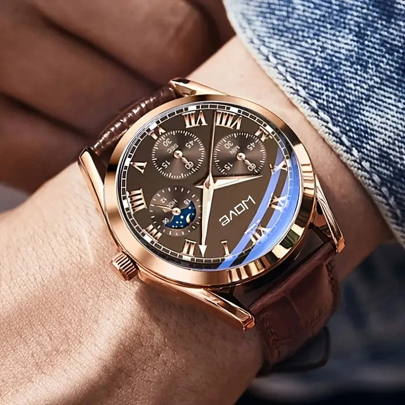 Premium Quality Watch For Mens And Kids Made With Pure Leather