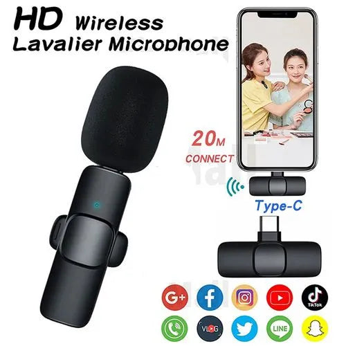K8 Wireless Microphone Universal Plug, Its For Mobile Phones