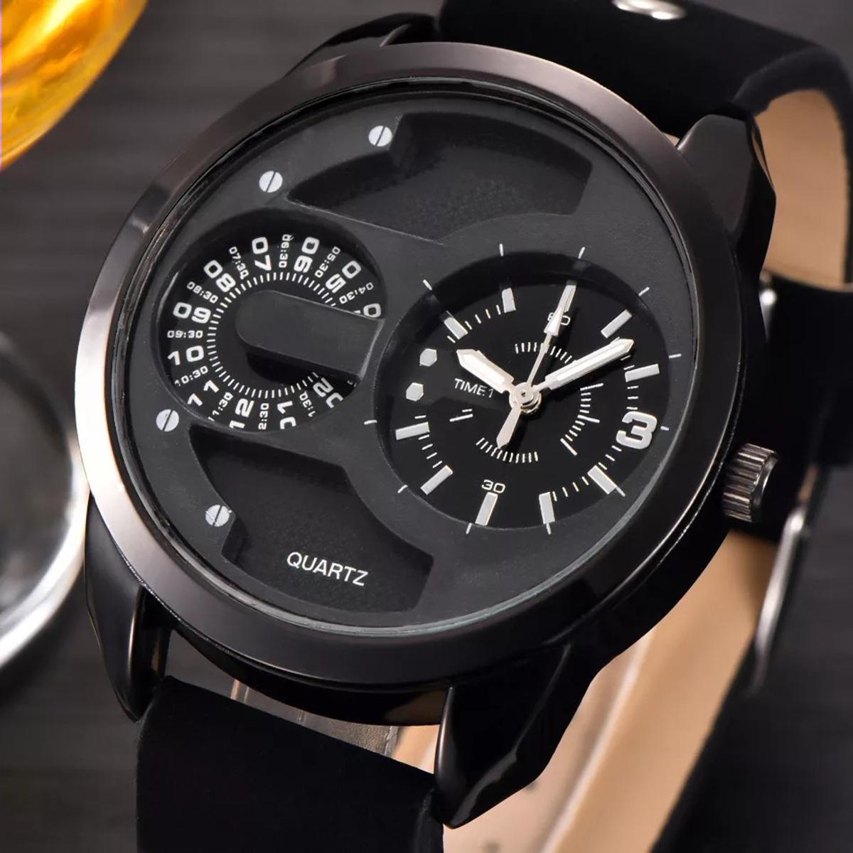 Stylish Rubber Strap Watch For Boys and Men