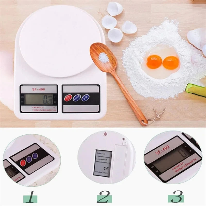10kg Electronic Digital Kitchen Scale Ideal For Mother