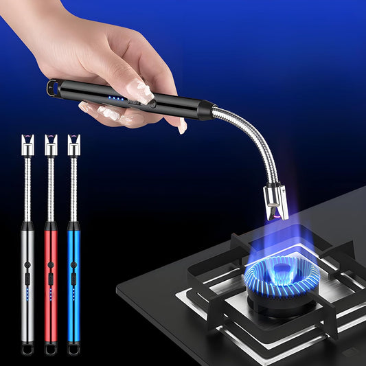 Rechargeable Electric USB Lighter For Stove With Long And Flexible Neck