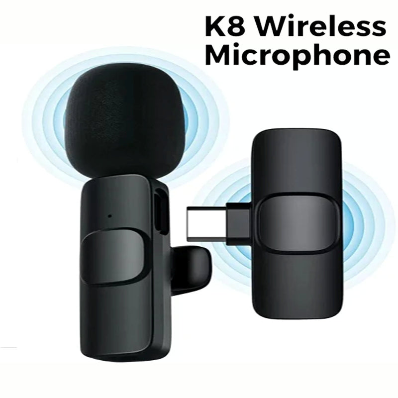 K8 Wireless Microphone Universal Plug, Its For Mobile Phones
