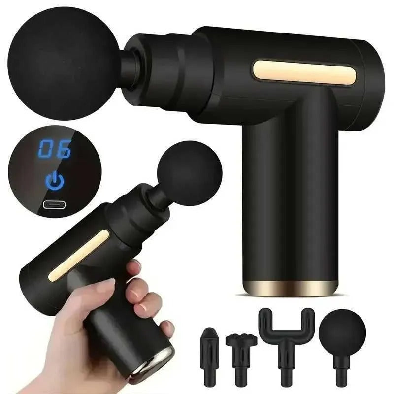 Deep Tissue Massage Gun Percussion Muscle Massager for Full Body Pain